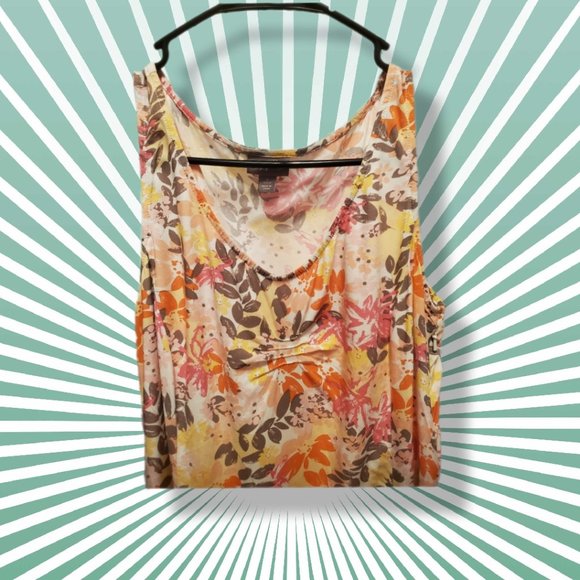 J. Jill floral sleeveless summer dress size M - Picture 3 of 6